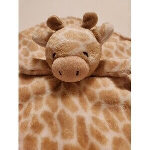 Giraffe lovey baby blanket plush 2020 Carter's 14" x 14" Approx